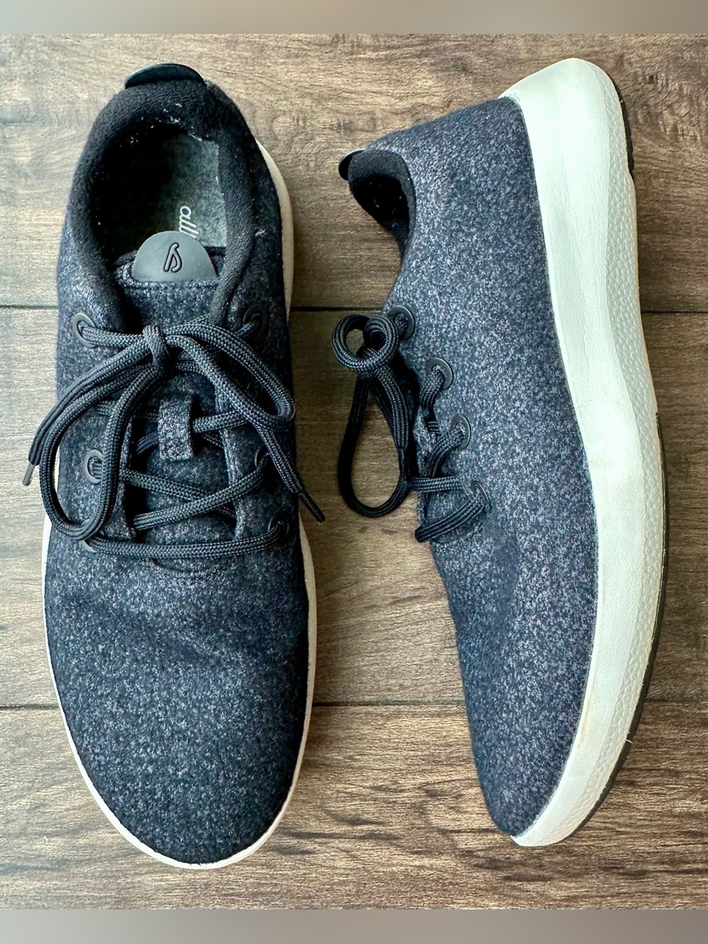 Allbirds Wool Runner Mizzle Mens Size 13 Dark Charcoal Gray WRM M13 Sneakers